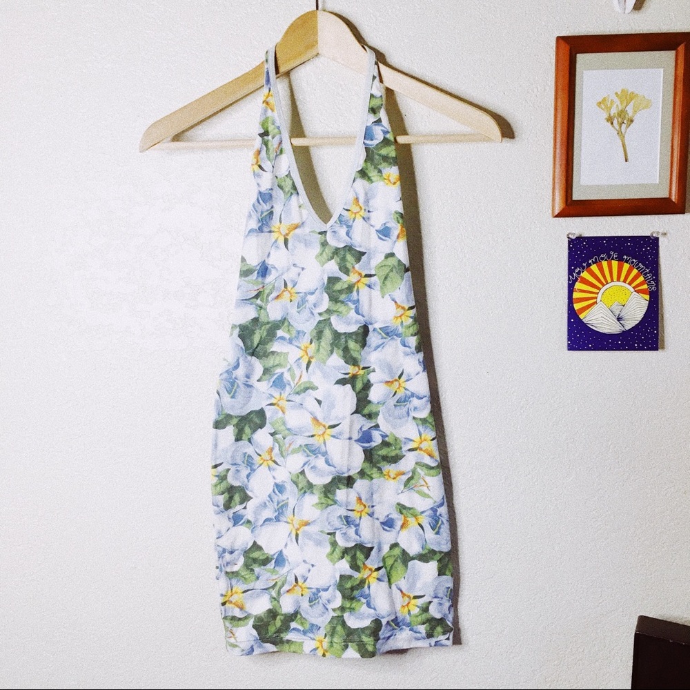 American Apparel Floral Dress